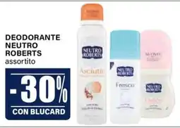 Il Gigante Deodorante NEUTRO ROBERTS offerta