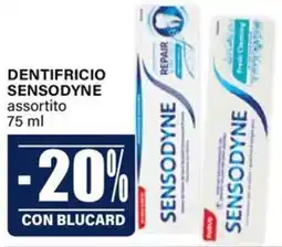 Il Gigante Dentifricio SENSODYNE offerta