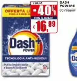 Il Gigante Dash polvere 83 misurini offerta