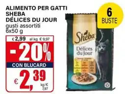 Il Gigante Alimento per gatti SHEBA offerta