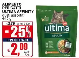 Il Gigante Alimento per gatti ULTIMA AFFINITY offerta