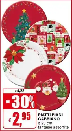 Il Gigante Piatti piani gabbiano offerta