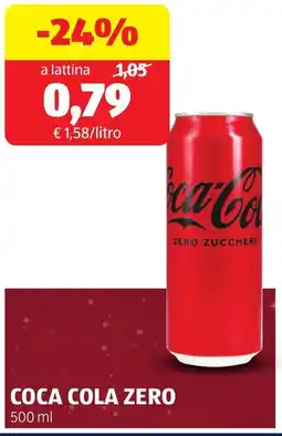ALDI Coca cola zero offerta