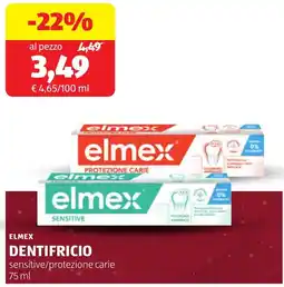ALDI Elmex dentifricio offerta