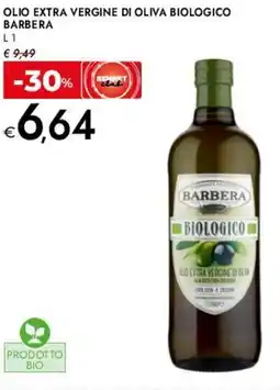 Bennet Olio extra vergine di oliva biologico BARBERA offerta