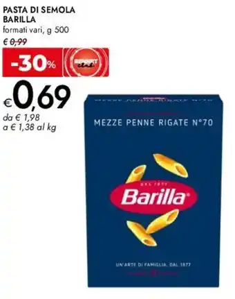 Pasta di semola BARILLA