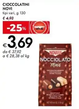 Bennet Cioccolatini NOVI offerta