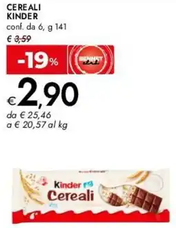 Bennet Cereali KINDER offerta