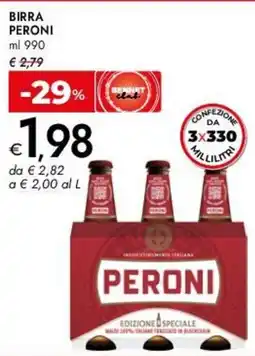 Bennet Birra PERONI offerta