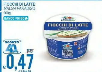 MD Discount Fiocchi di latte 200 g(ml) offerta