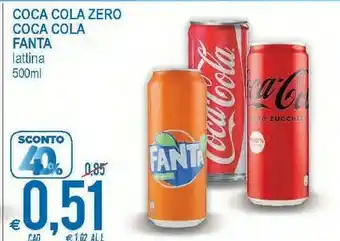 MD Discount Coca cola zero/ coca cola/ fanta offerta