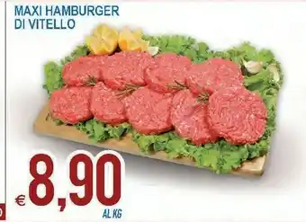 MD Discount Maxi hamburger di vitello di vitello offerta