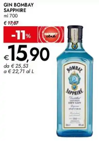Bennet Gin BOMBAY SAPPHIRE offerta