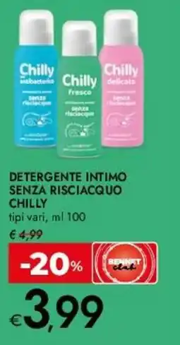 Bennet Detergente intimo senza risciacquo CHILLY offerta
