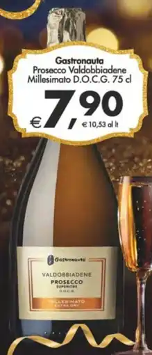 Deco Supermercati Gastronauta Prosecco Valdobbiadene Millesimato D.O.C.G. offerta