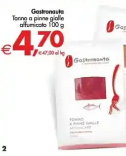 Deco Supermercati Gastronauta Tonno a pinne gialle affumicato offerta