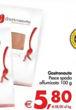 Deco Supermercati Gastronauta Pesce spada affumicato offerta