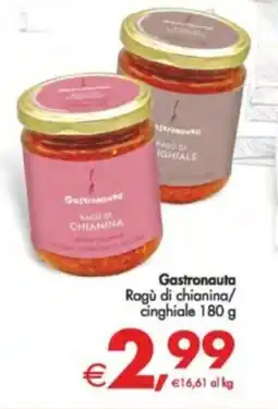 Deco Supermercati Gastronauta Ragù di chianina/ cinghiale offerta