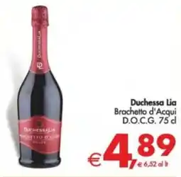 Deco Supermercati Duchessa Lia Brachetto d'Acqui D.O.C.G. offerta