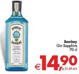 Deco Supermercati Bombay Gin Sapphire offerta