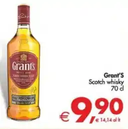 Deco Supermercati Grant's Scotch whisky offerta