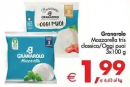 Deco Supermercati Granarolo Mozzarella tris classica/Oggi puoi offerta