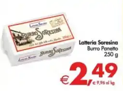 Deco Supermercati Latteria Soresina Burro Panetto offerta