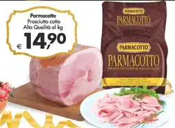 Deco Supermercati Parmacotto Prosciutto cotto Alta Qualità offerta