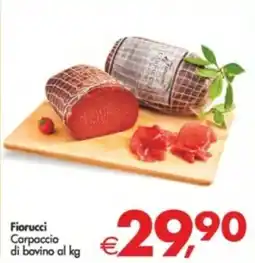 Deco Supermercati Fiorucci Carpaccio di bovino offerta