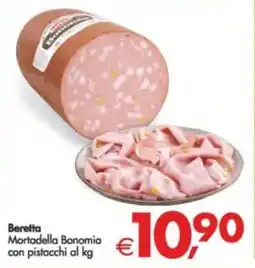 Deco Supermercati Beretta Mortadella Bonomia con pistacchi offerta
