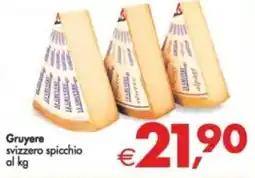 Deco Supermercati Gruyere svizzero spicchio offerta