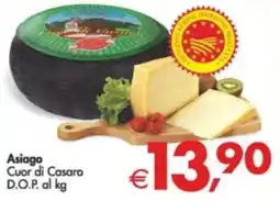 Deco Supermercati Asiago Cuor di Casaro D.O.P. offerta