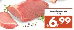 Deco Supermercati Lonza di suino a fette offerta