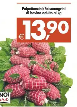 Deco Supermercati Polpettoncini/Falsomagrini di bovino adulto offerta