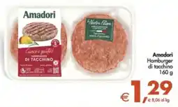 Deco Supermercati Amadori Hamburger di tacchino offerta