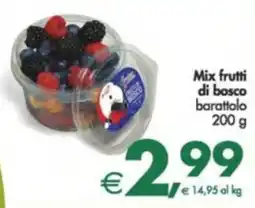 Deco Supermercati Mix frutti di bosco barattolo offerta