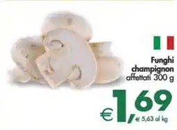Deco Supermercati Funghi champignon affettati offerta