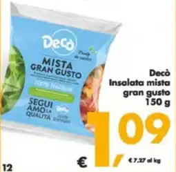 Deco Supermercati Decò Insalata mista gran gusto offerta