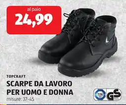 ALDI Topcraft scarpe da lavoro per uomo e donna offerta