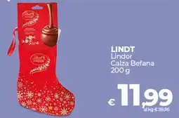 Coop LINDT Lindor Calza Befana offerta