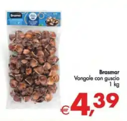 Deco Supermercati Brasmar Vongole con guscio offerta