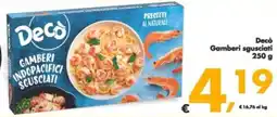 Deco Supermercati Decò Gamberi sgusciati offerta