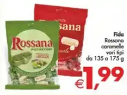 Deco Supermercati Fida Rossana caramelle offerta