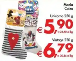 Deco Supermercati Mania Calza Unicorno offerta