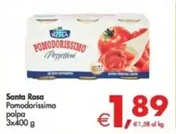 Deco Supermercati Santa Rosa Pomodorissimo polpa offerta
