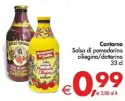 Deco Supermercati Contorno Salsa di pomodorino ciliegino/datterino offerta