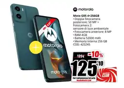 MediaWorld motorola Moto G05 4+256GB offerta