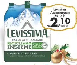 Deco Supermercati Levissima Acqua naturale offerta