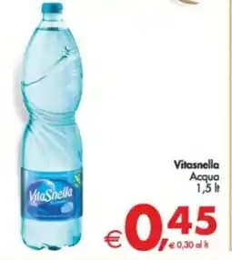 Deco Supermercati Vitasnella Acqua offerta