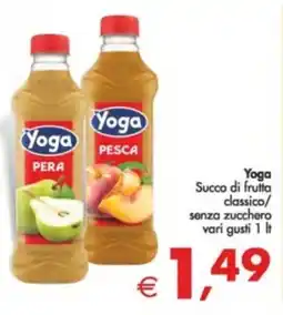 Deco Supermercati Yoga Succo di frutta classico/ senza zucchero offerta